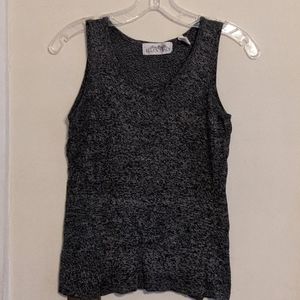 Vintage Silk knit Ellen Tracy Top size Medium